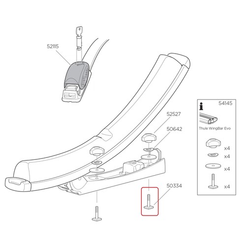 Thule schraube m6x35 - thule, für
