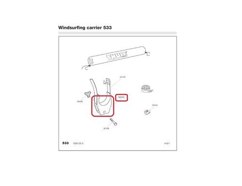 Thule mastenhalter schwarz - thule,