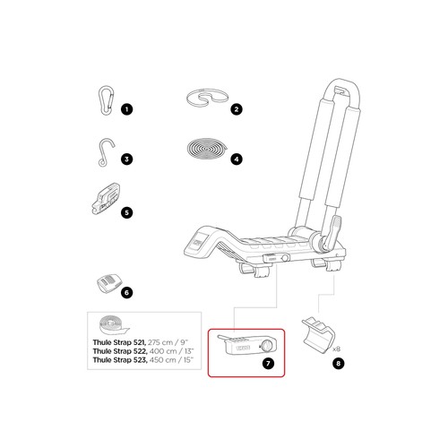 Thule tool with - thule, lock