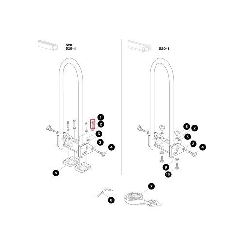 Thule schraube mc6s - thule,