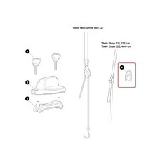 Thule Gummischnalle für